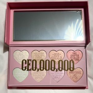 P.Louise Everyday Mood: CEO Highlighter Palette - 8 Exciting Shades NEW